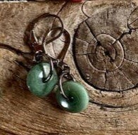 Small Dangle Pine Green
