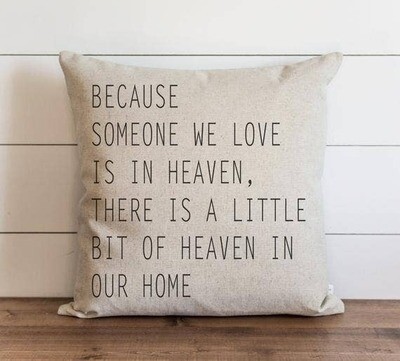 Heaven 2 Pillow Natural / 18&quot; x 18&quot;