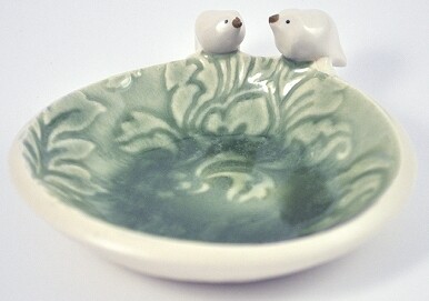 Sage bird bowl