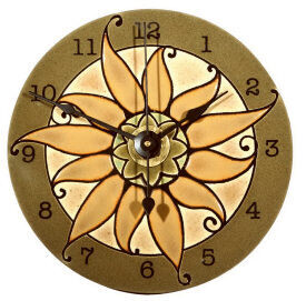 Mosaic Sunflower Cloquette Mosaic Sunflower Cloquette