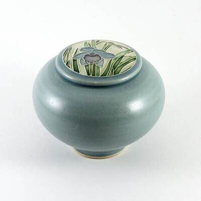 Daffodil jar Light blue