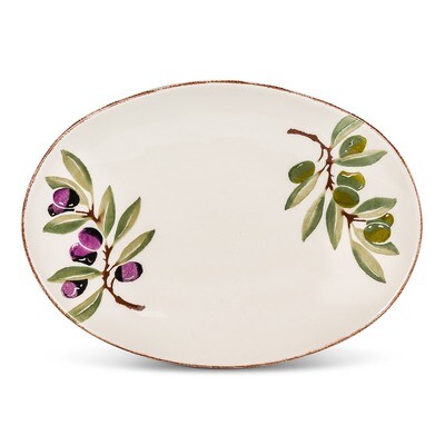 Olive Md Oval Platter-8.5x12"L