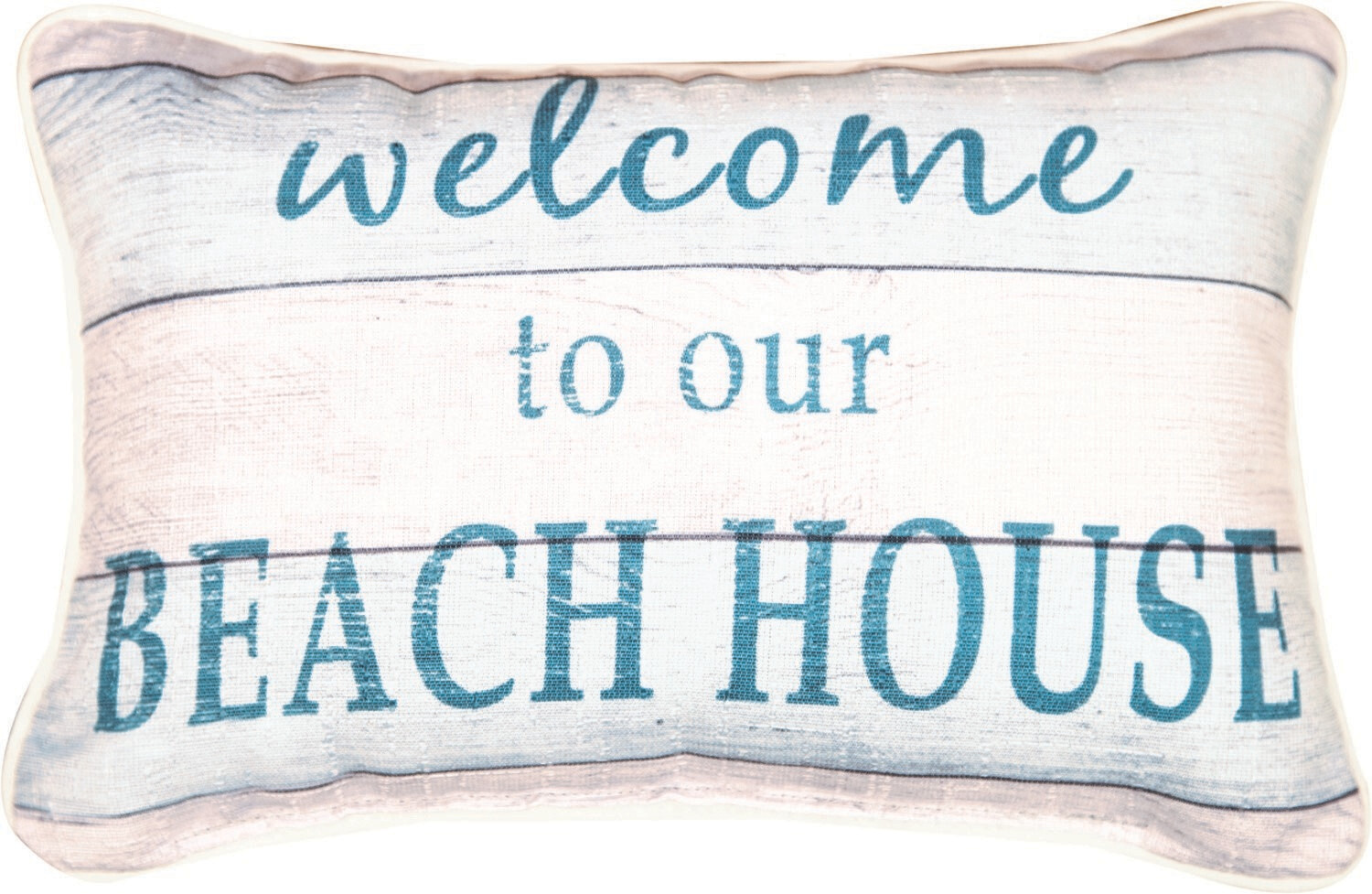 WELCOME TO OUR BEACH HOUSE pillow