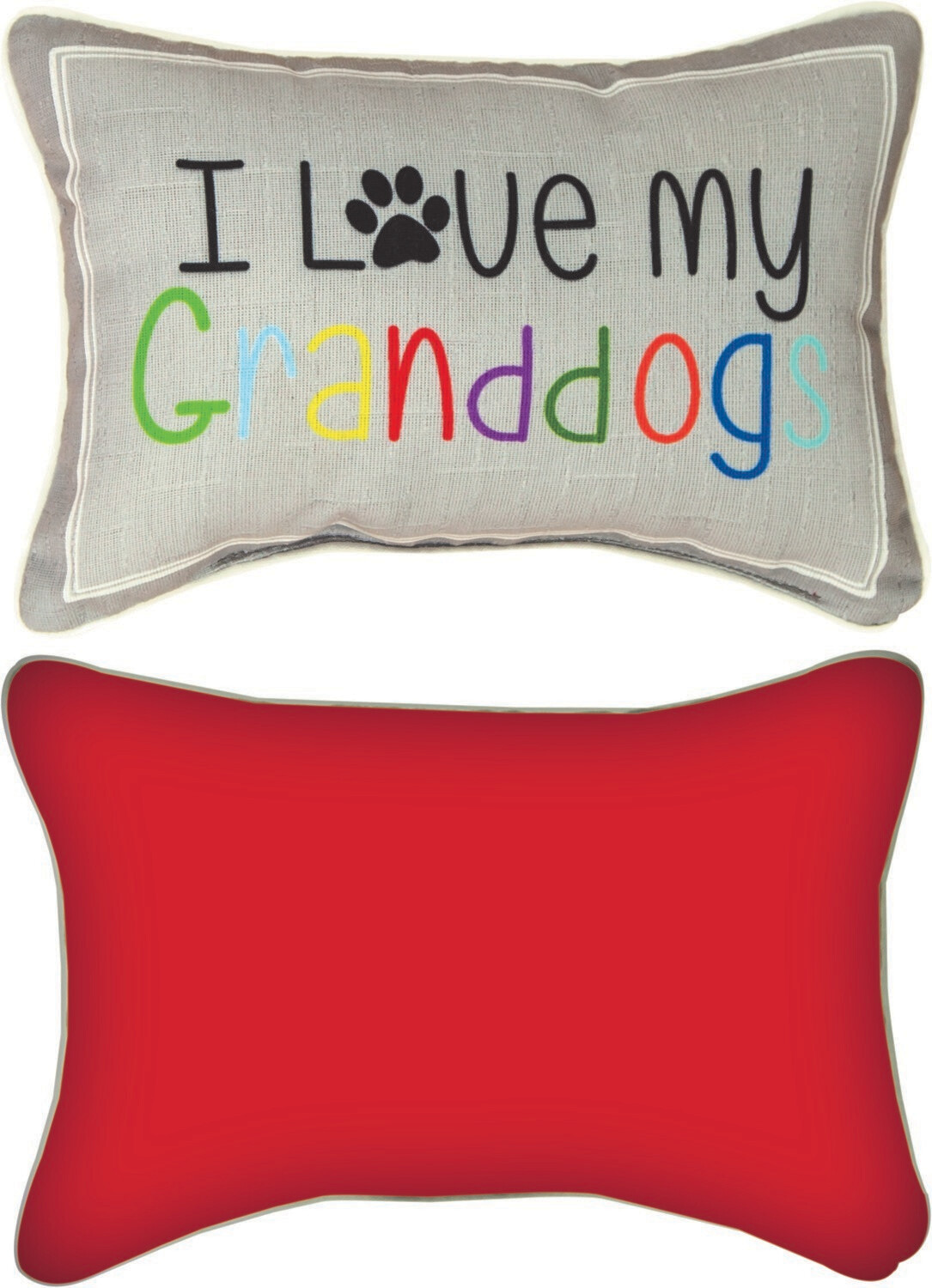 I LOVE MY GRANDDOGS pillow