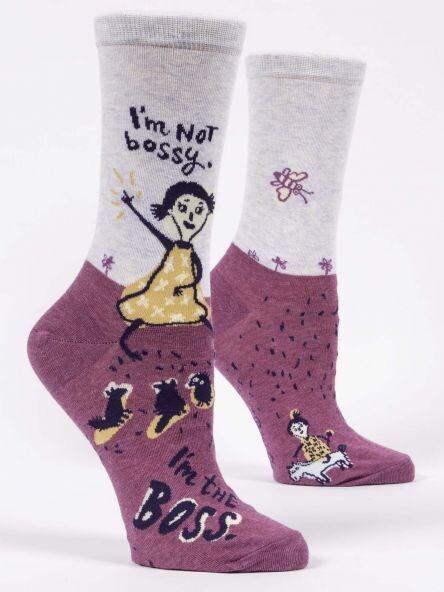I&#39;m Not Bossy Women&#39;s Sock