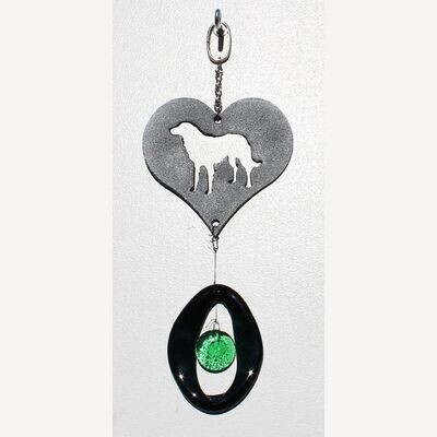 dog Heart mini Chime