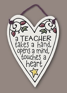 472 - Teacher Takes Hand Wall Art
