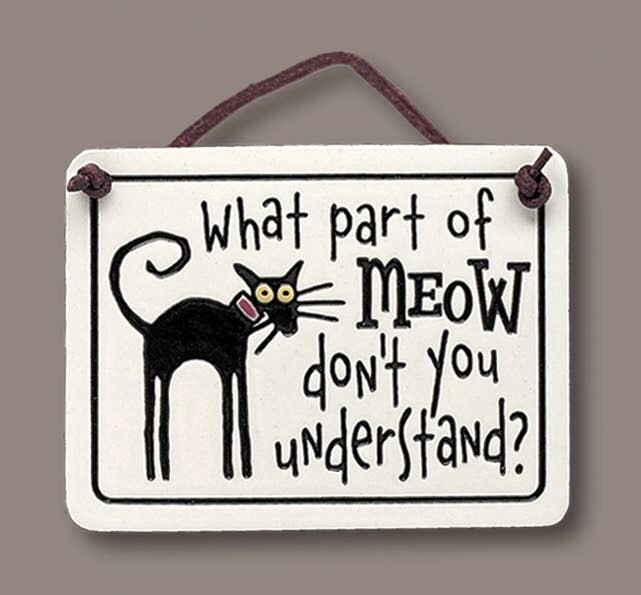 496 - Meow Wall Art 496 - Meow Wall Art