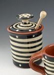 Spiral Honey pot