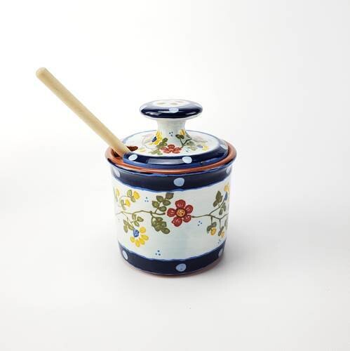 Poppy Field Honey pot