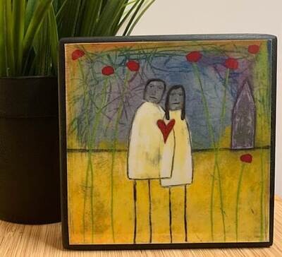Couple,heart,house 4x4 Couple,heart,house 4x4