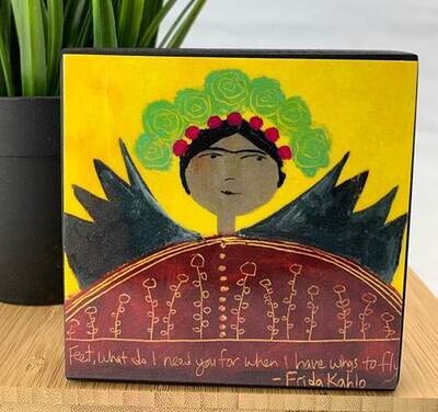 Frida Kahlo Quote 4x4 Frida Kahlo Quote 4x4