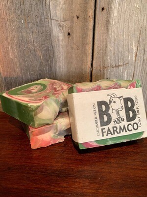 Cucumber Melon Goat Milk Soap Cucumber Melon Goat Milk Soap
