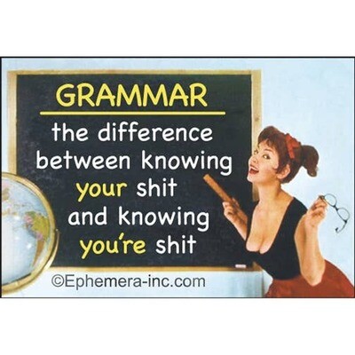 GRAMMAR the difference between…Magnet