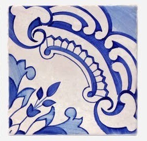 Lisbon azure coasters Lisbon azure coasters