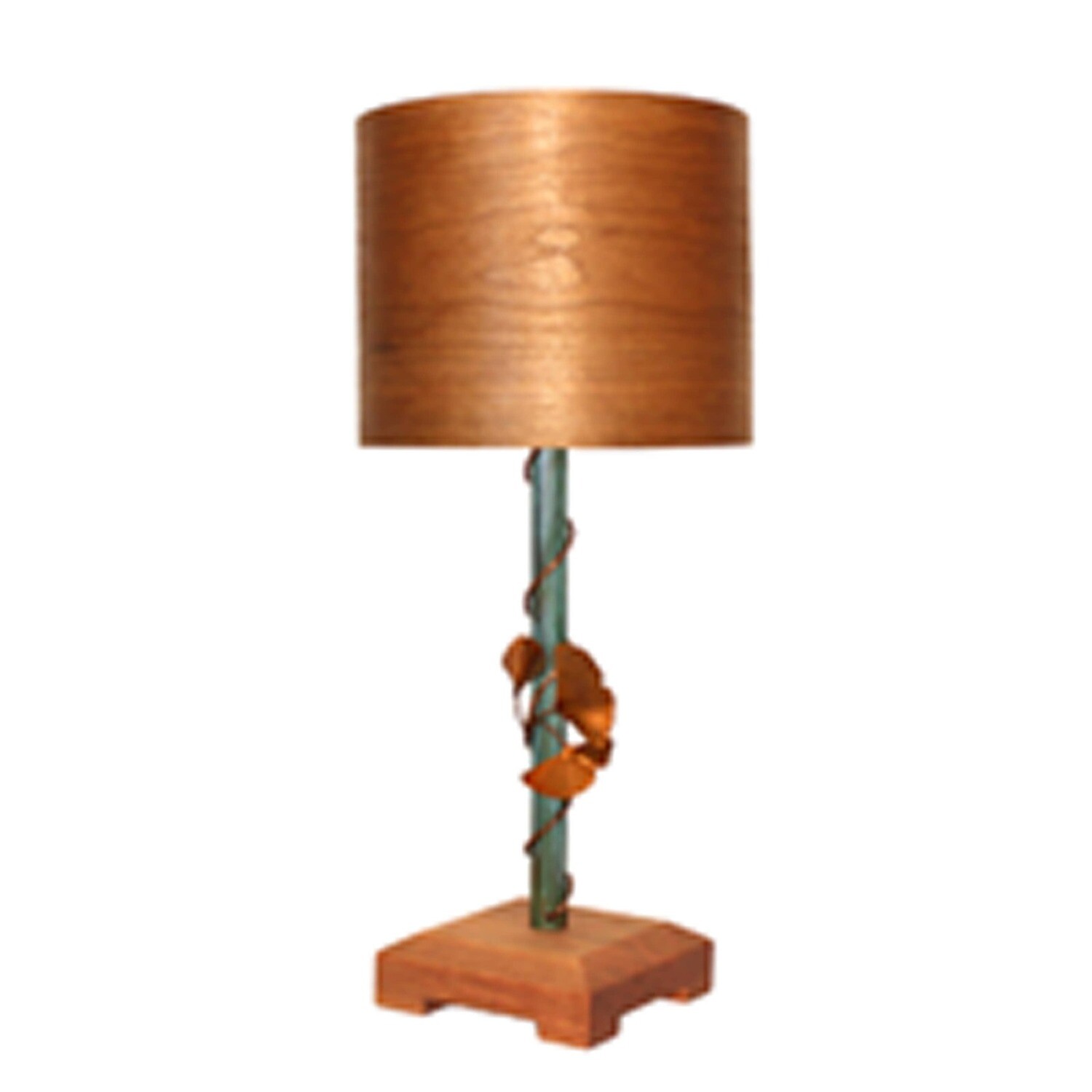 Patina Ginkgo & Cherry Table Lamp Patina Ginkgo & Cherry Table Lamp