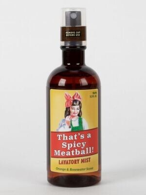That&#39;s A Spicy Meatball Mist
