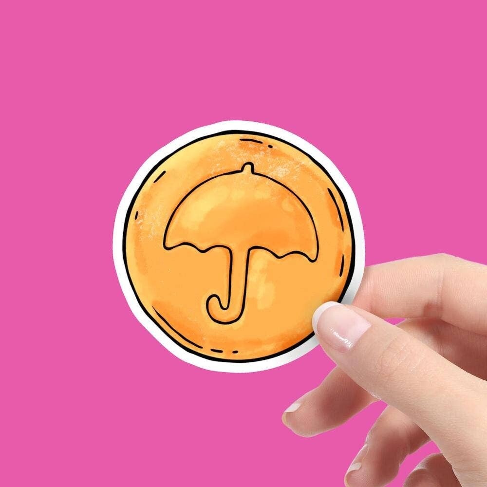 Umbrella Dalgona - Squid Game Sticker