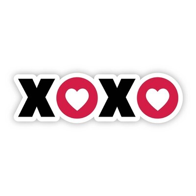 XOXO Hearts Sticker