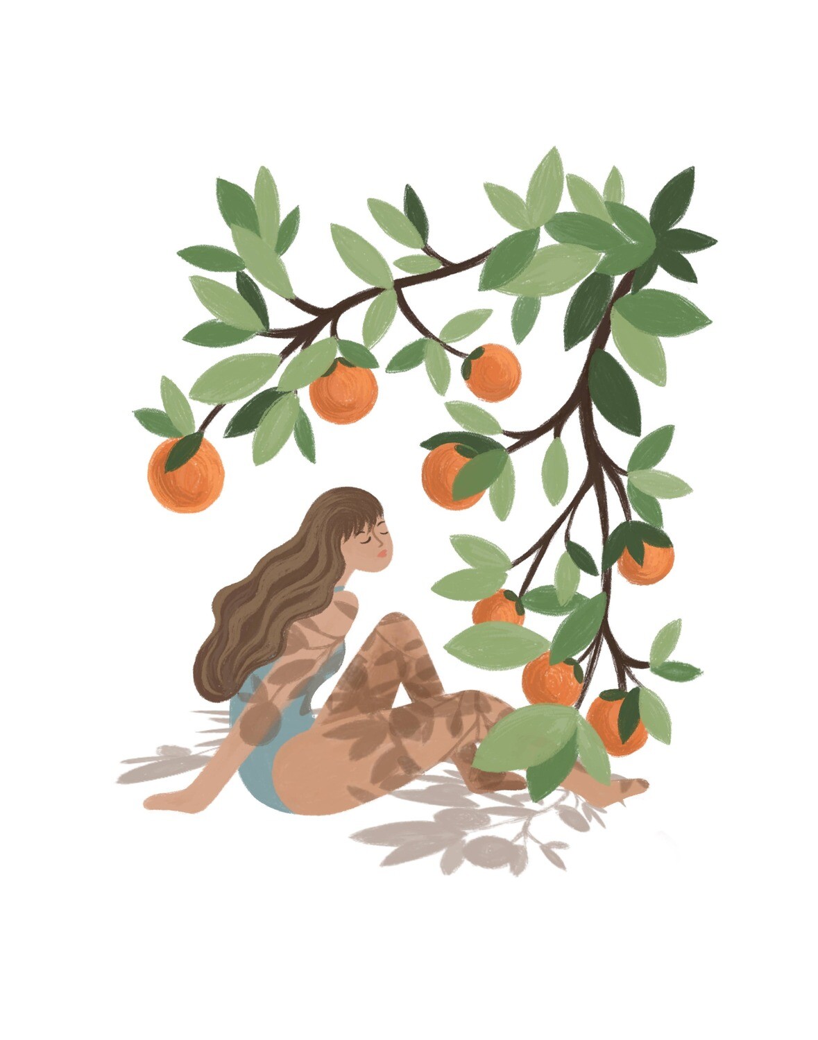 Dreaming of Clementines - 8.5”x11”