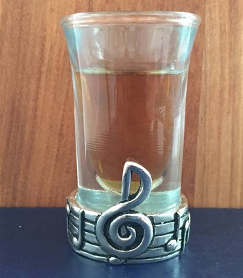 Music Shot Glass