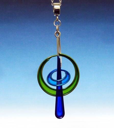 385 Stainless Steel/Resin Pendant