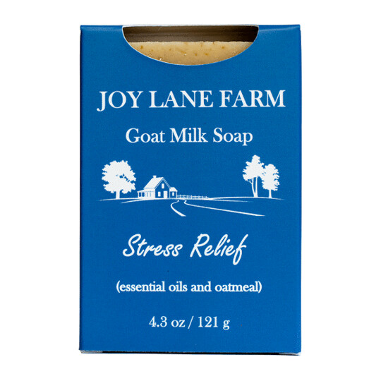 Stress Relief Goat Milk Soap - 4.3 oz Stress Relief Goat Milk Soap - 4.3 oz
