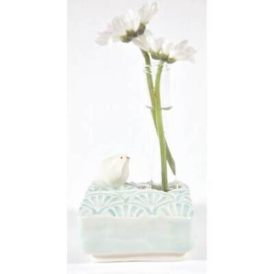 Seaglass Bud Vase