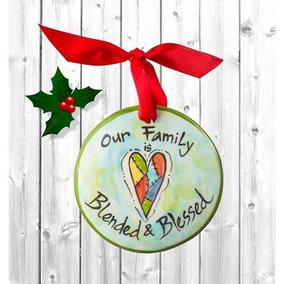 Blended Family Ornament HOLIDAY NO RETURN