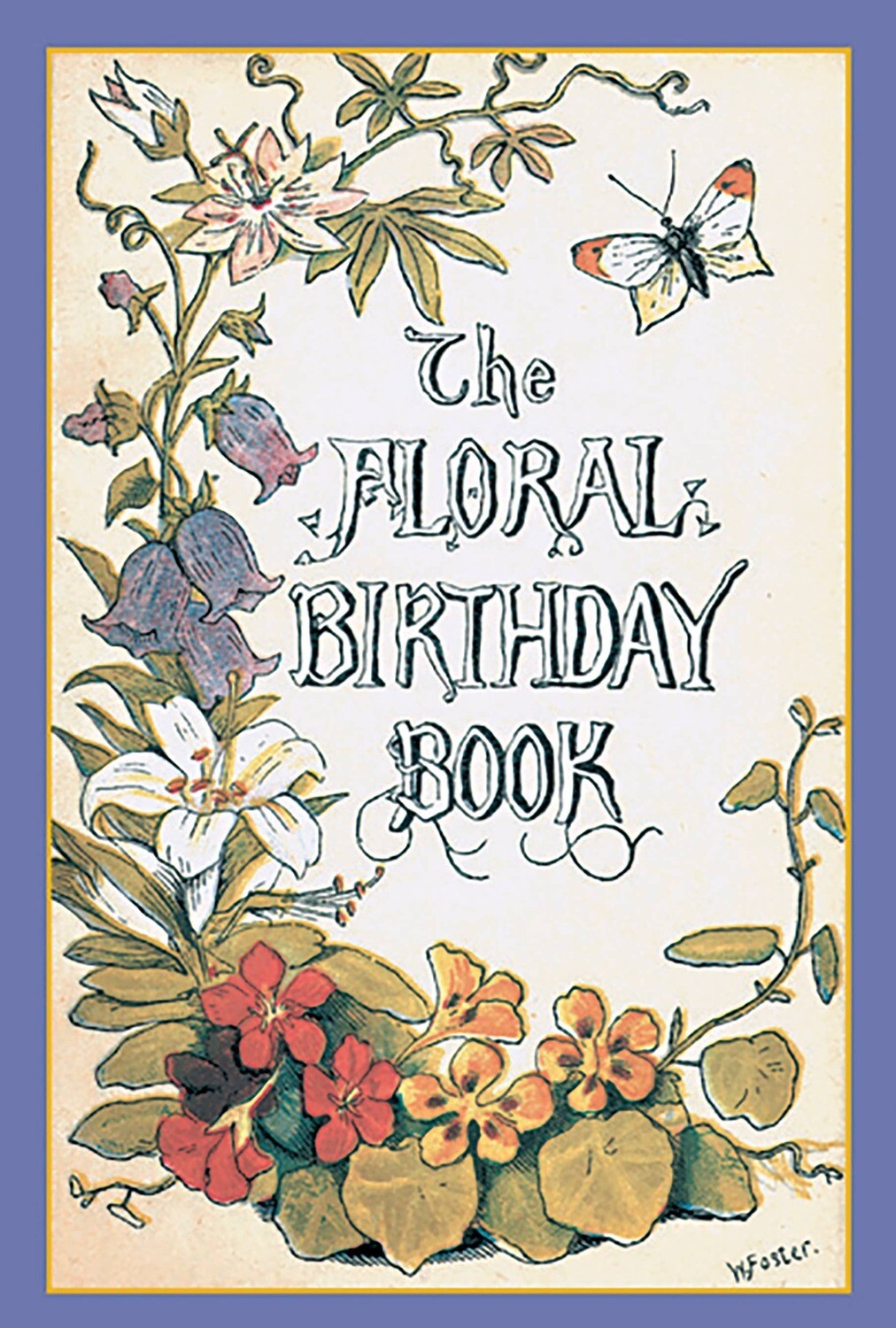 Floral Birthday Book Floral Birthday Book
