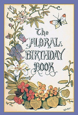 Floral Birthday Book Floral Birthday Book