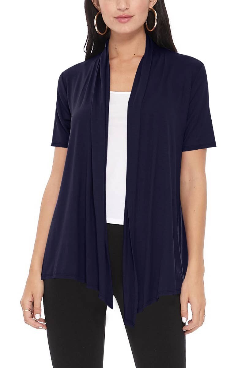 Cardigan Jacket - Navy / Medium