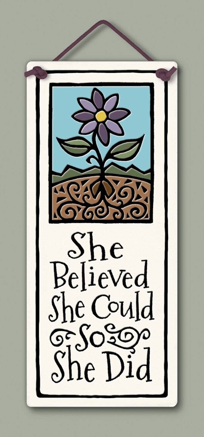 295 - She Believed Wall Art 295 - She Believed Wall Art