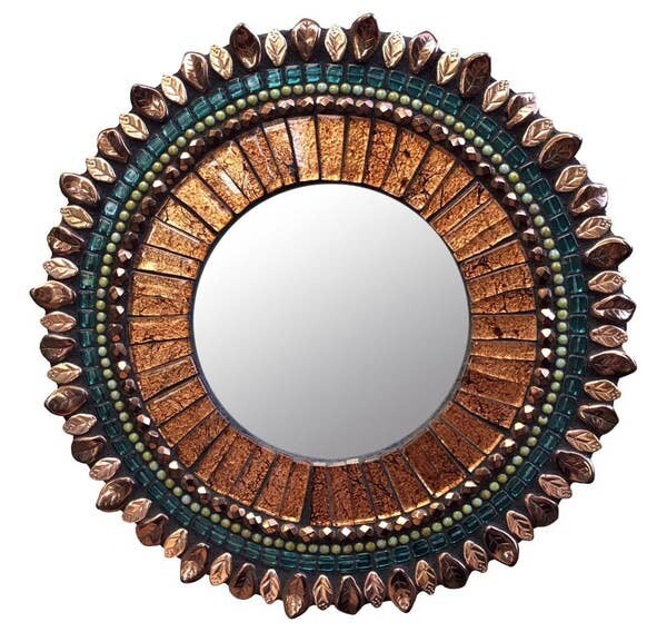 7&quot;  Bronze Ruffle