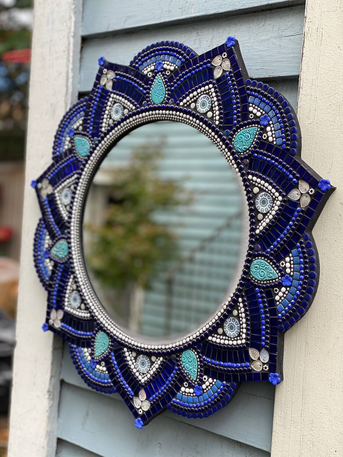 21&quot; Mandala: Cobalt