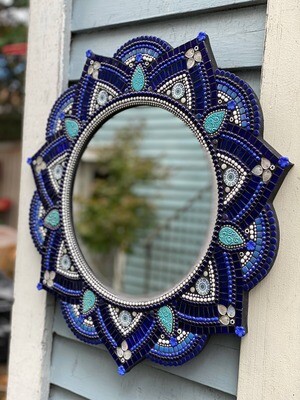 21&quot; Mandala: Cobalt