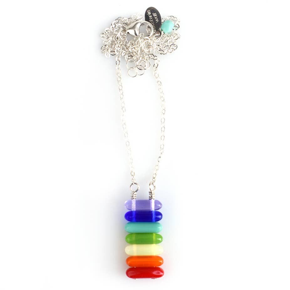 Stack Necklace - Rainbow