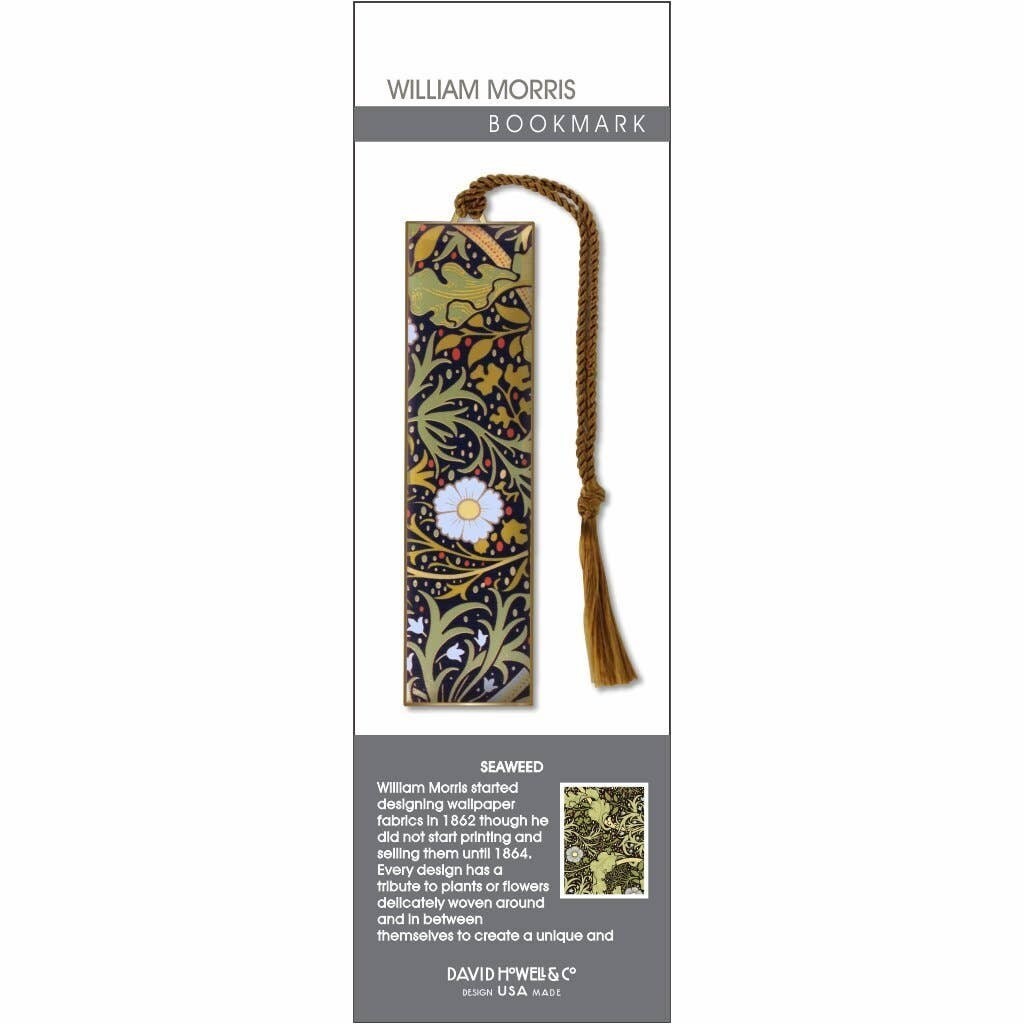 William Morris Seaweed Bookmark William Morris Seaweed Bookmark