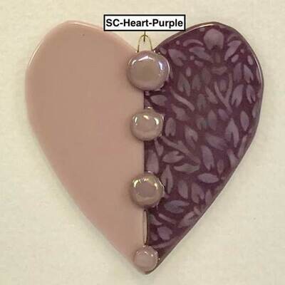 Heart Purple