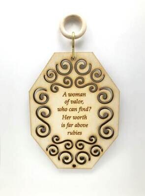 WP20 - Woman of Valor Wall Hanging WP20 - Woman of Valor Wall Hanging