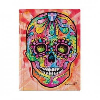 Sugar Skull Lined Journal