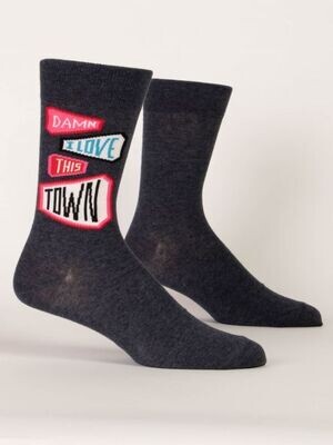 Love This Town Men&#39;s Socks FINAL SALE