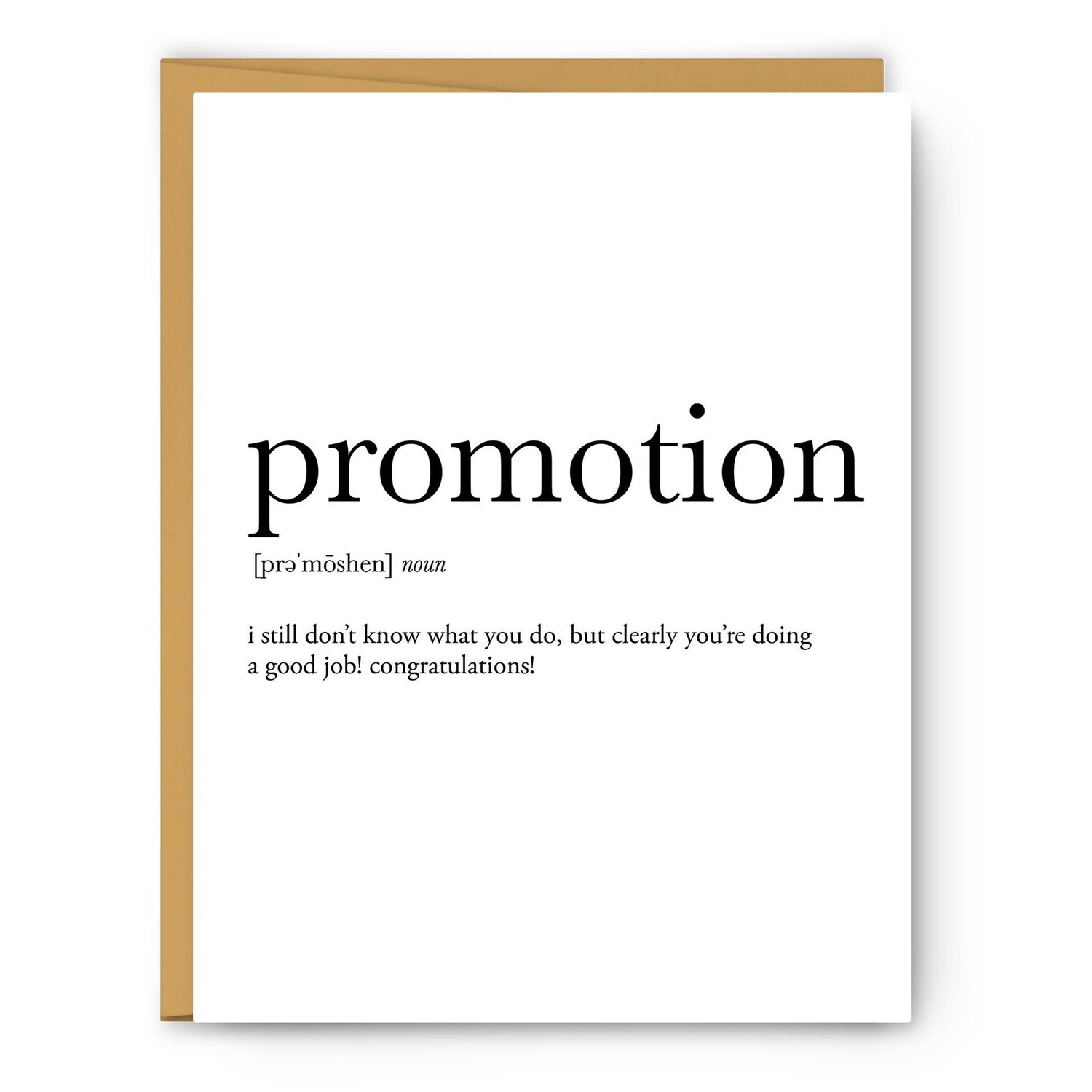 Promotion Definition - Everyday Card