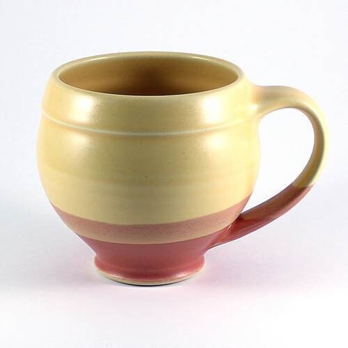 Short Mug Yellow/red