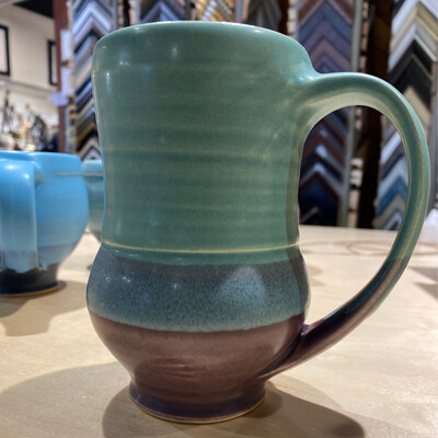 Tall Mug Green/purple