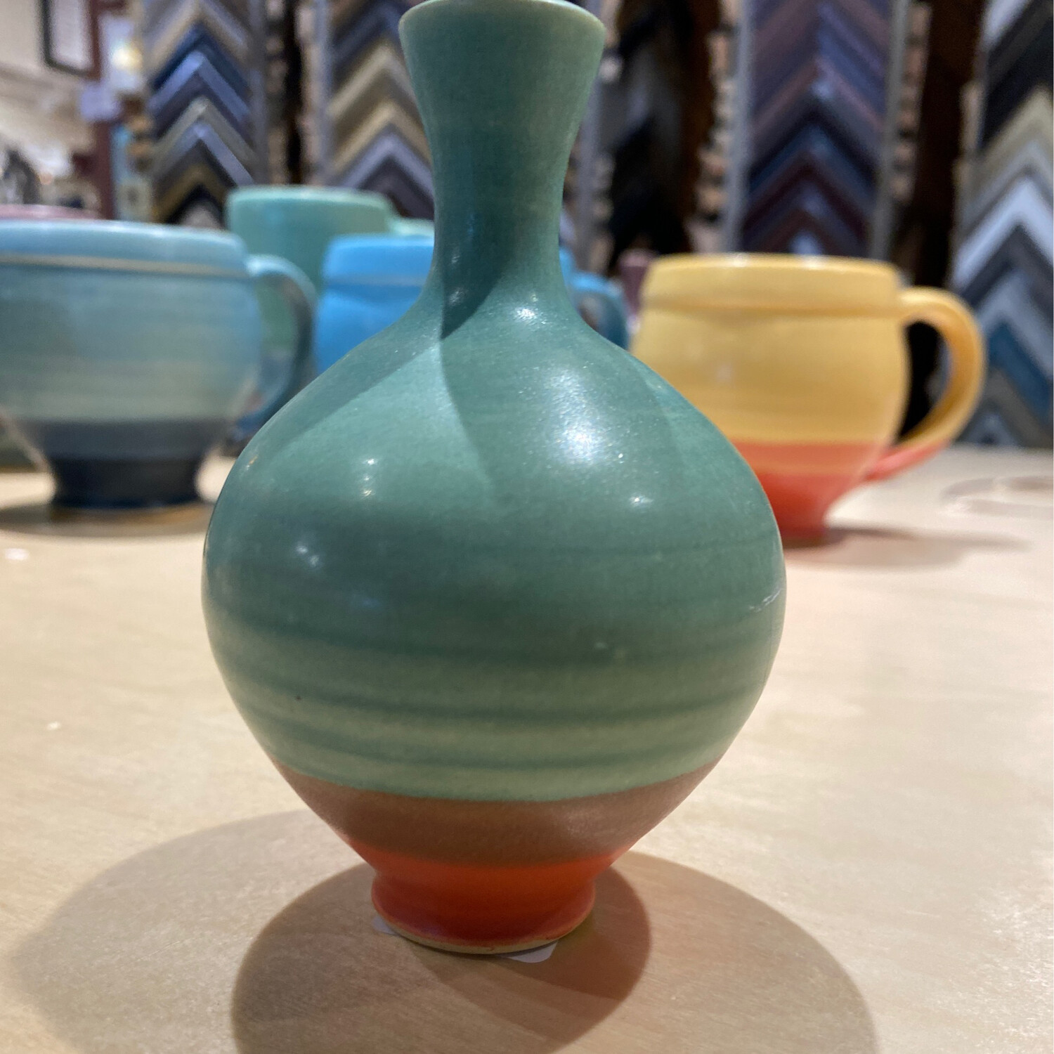 Bud vase Red/gr
