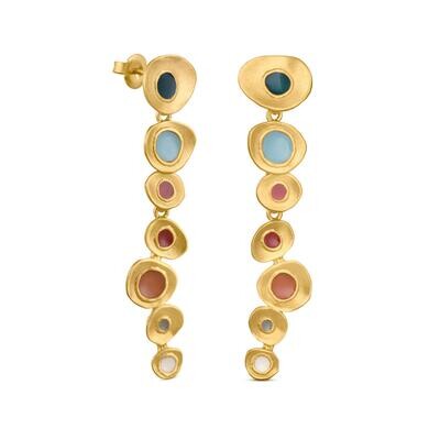 311394G FAVORITA COLORS large ear gold