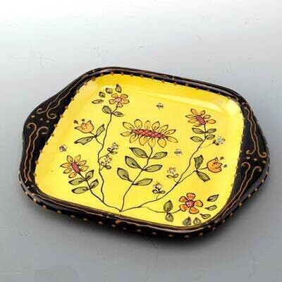 Silk Road Square Serving Tray