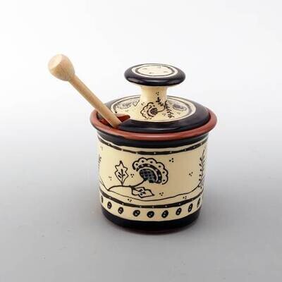 Elizabeth Honey Pot w/dipper