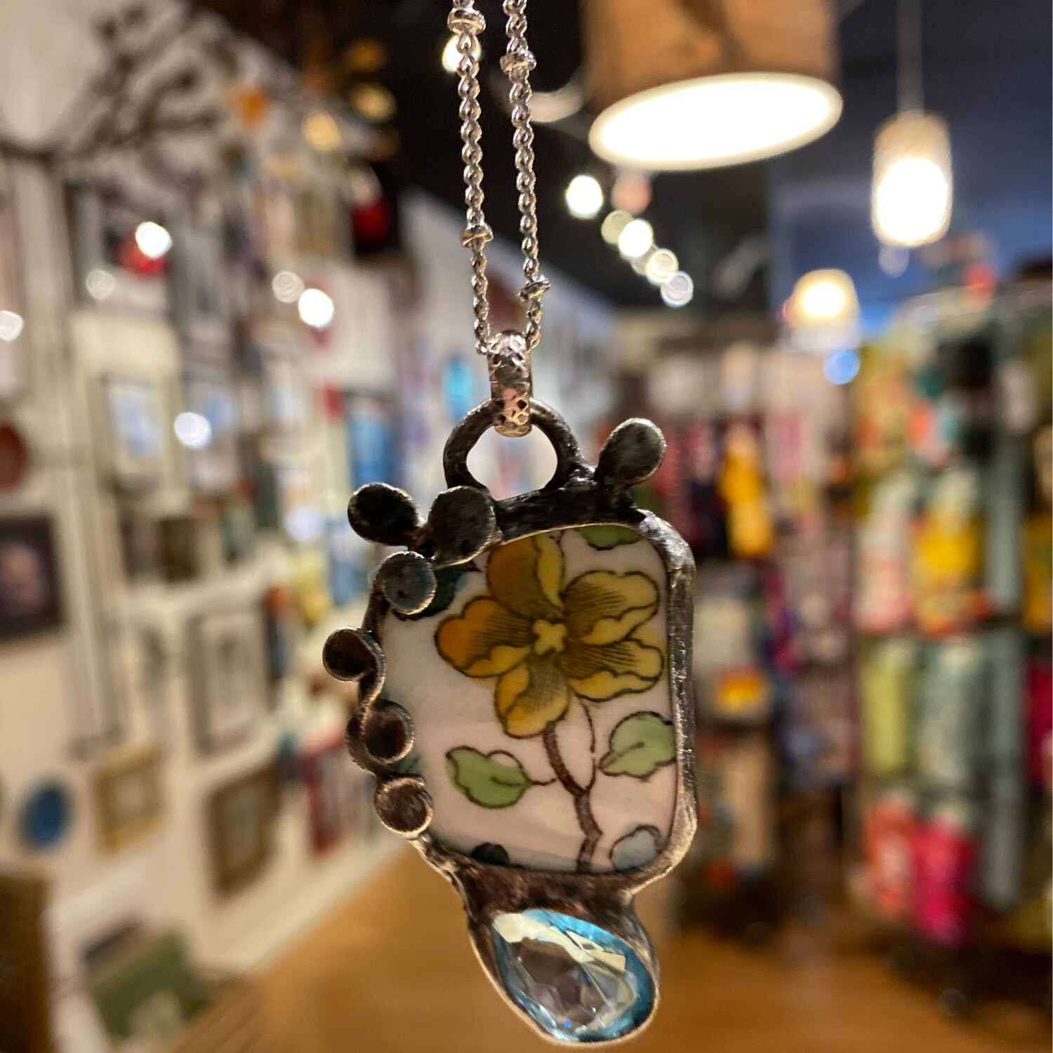 Dinner Plate/aquamarine